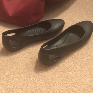 🌹 Never Worn Flat Crocs 🌹